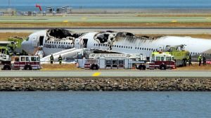A fiery crash of an Asiana Airlines jet in San Francisco in last  July killed two people and injured 181 people.